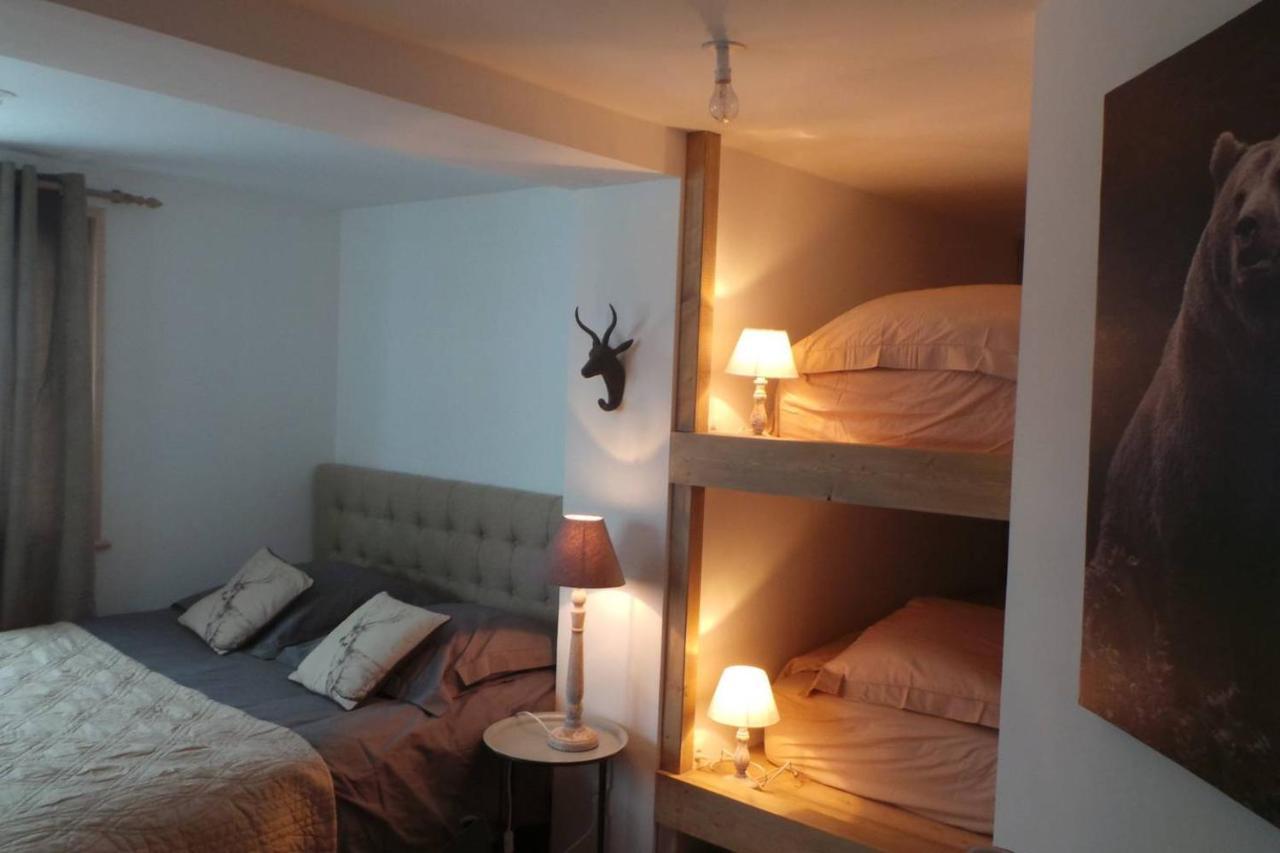 Spacious And Stylish Flat At The Foot Of The Mont-Blanc Ideal For Ski In Ski Out Les Houches Eksteriør billede
