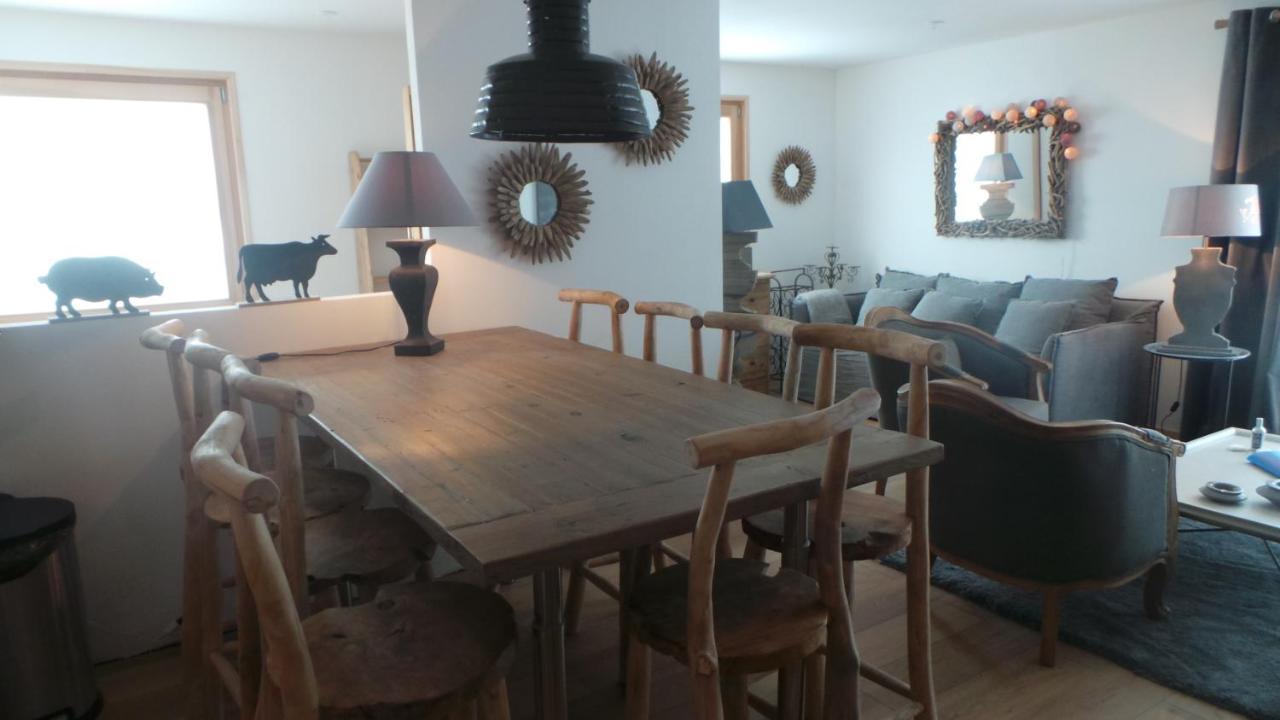 Spacious And Stylish Flat At The Foot Of The Mont-Blanc Ideal For Ski In Ski Out Les Houches Eksteriør billede